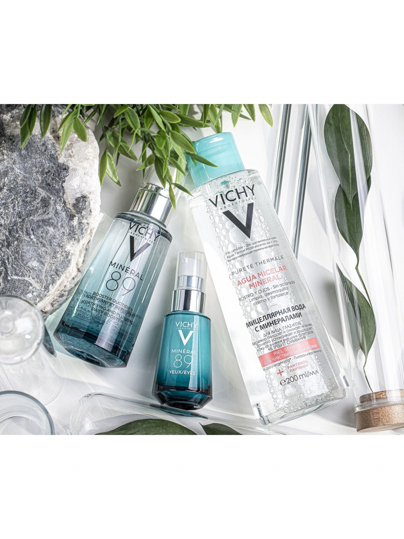 Виши Набор Mineral 89: Ежедневный гель-сыворотка для лица, 50 мл + Уход для кожи вокруг глаз 15 мл + Мицеллярная вода с минералами 200 мл (Vichy, Mineral 89) Виши Набор Mineral 89: Ежедневный гель-сыворотка для лица, 50 мл + Уход для кожи вокруг глаз 15 мл + Мицеллярная вода с минералами 200 мл (Vichy, Mineral 89) фото 3