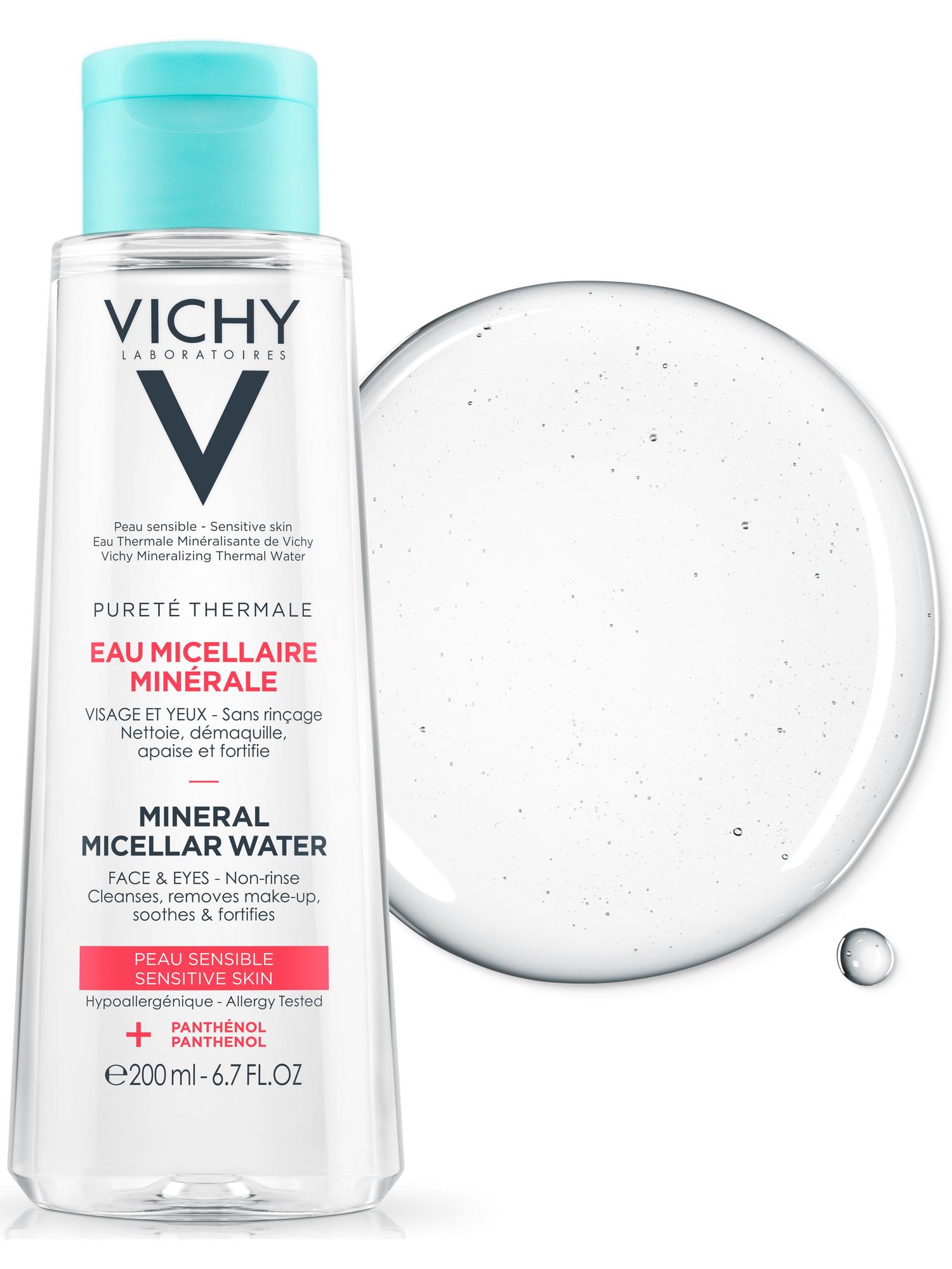 Виши Набор: Слоу Аж Укрепляющий крем для сухой кожи SPF 30, 50 мл + Мицеллярная вода с минералами для чувствительной кожи 200 мл (Vichy, Slow Age) фото 2