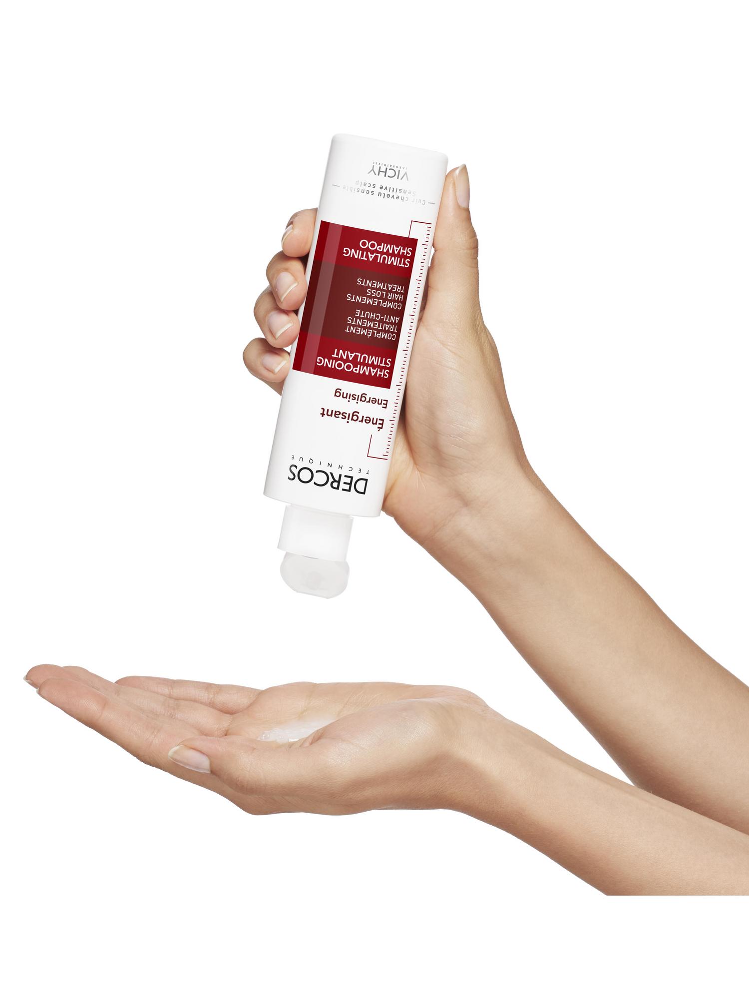 Виши Набор: Шампунь тонизирующий от выпадения волос 200 мл + Кондиционер тонизирующий и укрепляющий 200 мл (Vichy, Dercos) фото 4