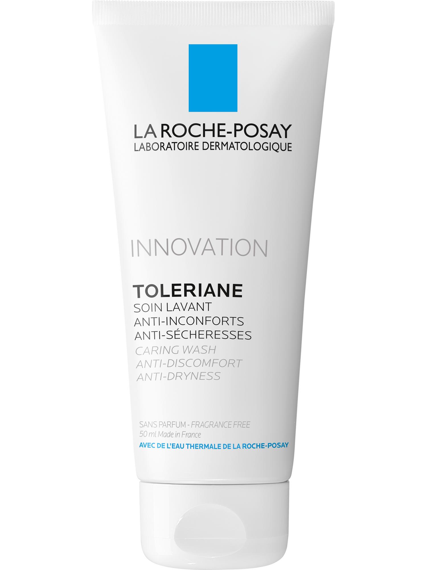 Ля Рош Позе Набор: очищающий крем-гель 50 мл + легкий крем 15 мл (La Roche-Posay, Toleriane) фото 3