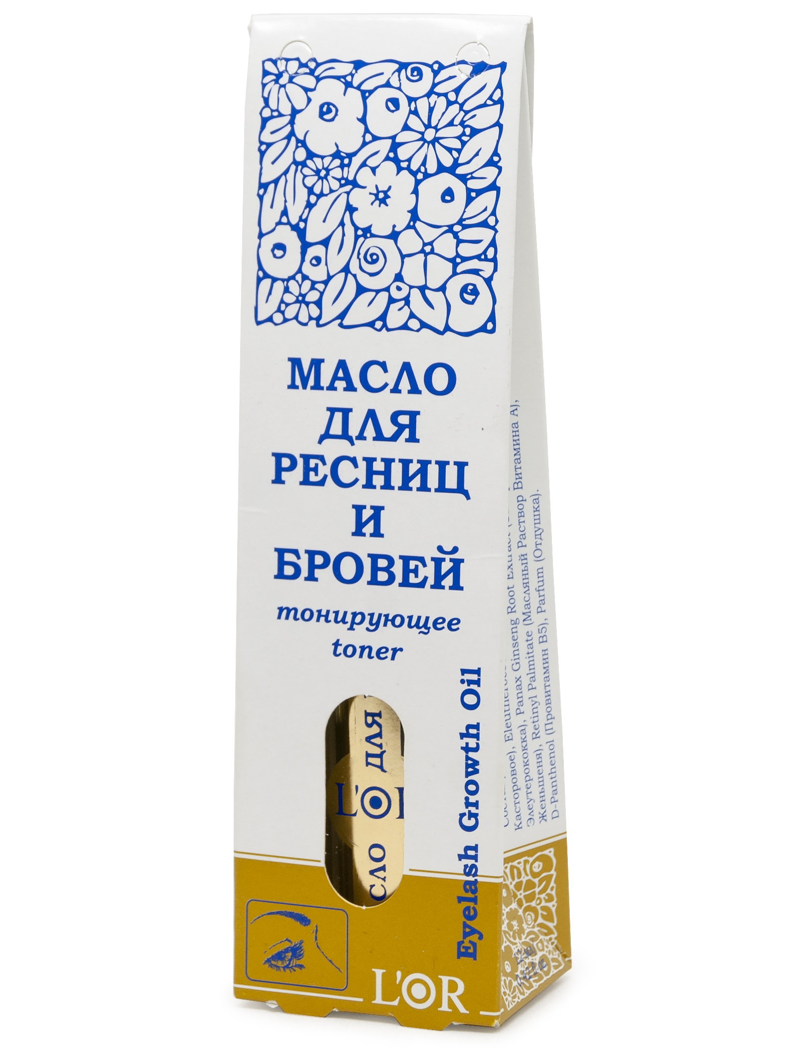 ДНЦ Косметика Масло для ресниц и бровей тонирующее, 12 мл (DNC Kosmetika, L'Or) фото 3