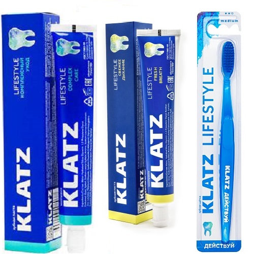 Клатц Набор: Зубная паста 