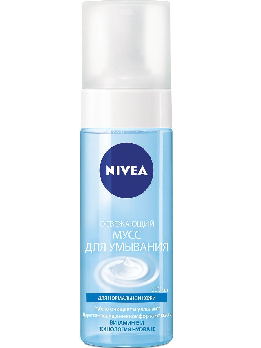 Нивеа Освежающий мусс для нормальной кожи 150 мл (Nivea, Уход за лицом) фото 0
