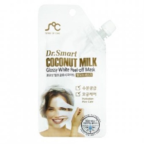 Фото - Dr. Smart Маска-пленка с кокосовым молоком 25 мл (Dr. Smart) dr smart маска пленка с древесным углем 25 мл dr smart