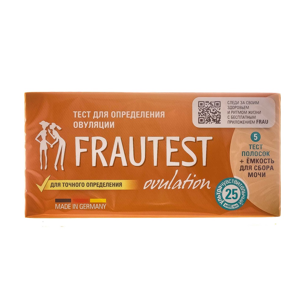 Фраутест Тест-полоски на овуляцию N5, 5 шт (Frautest, ) фото 0