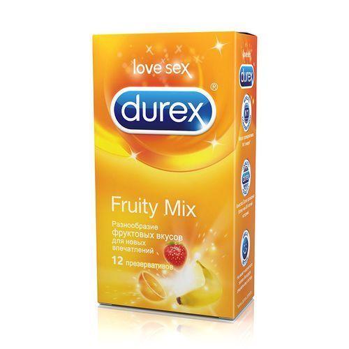 Дюрекс Презервативы Fruity Mix №12 (Durex, Презервативы) фото 0