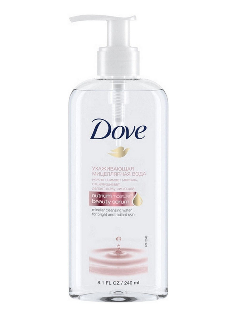 Дав Мицеллярная вода ухаживающая  240 мл (Dove, Мицеллярная вода) фото 0
