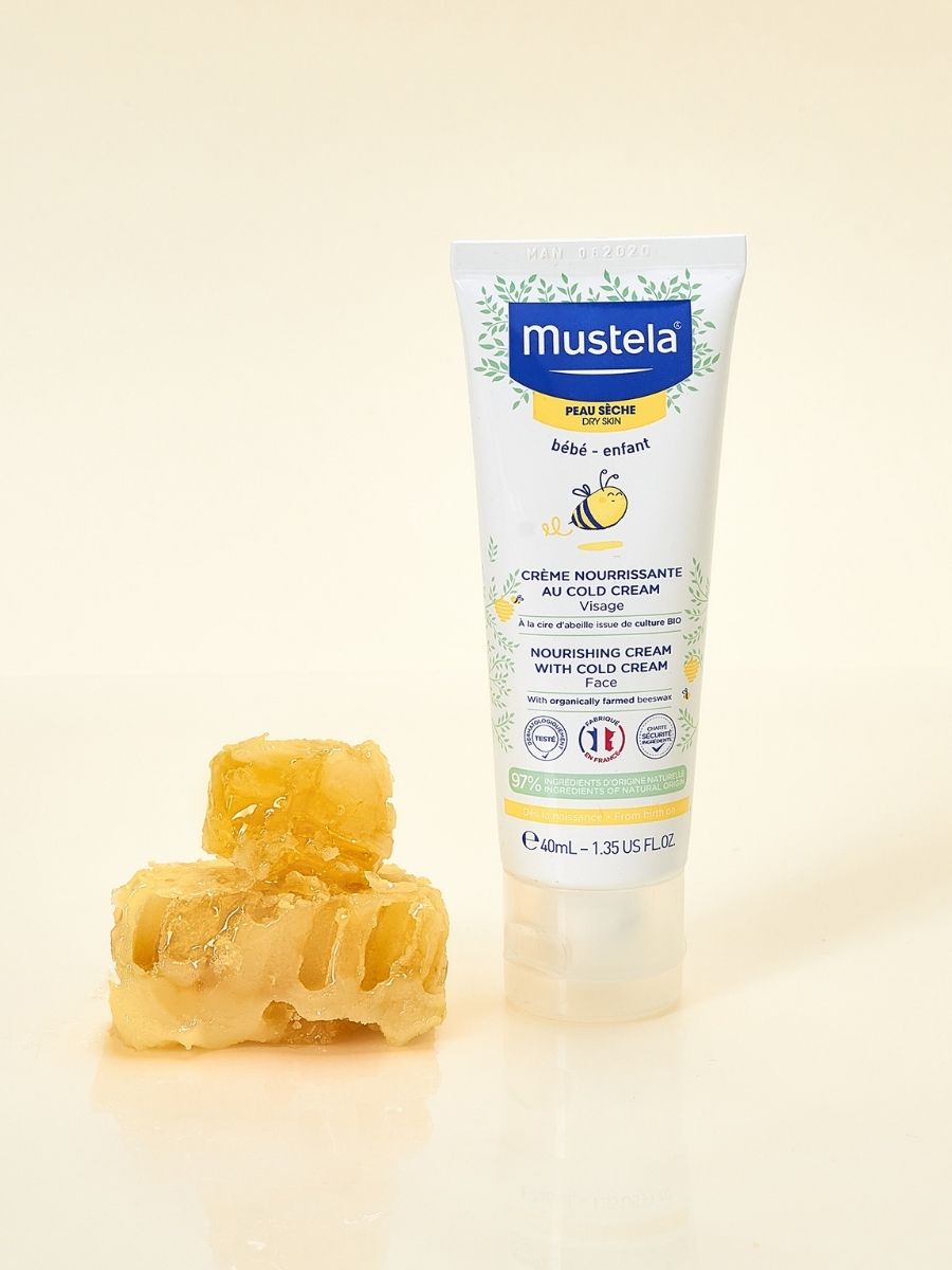 Мустела Питательный крем для лица с кольд-кремом, 40 мл (Mustela, Bebe - защита кожи) Мустела Питательный крем для лица с кольд-кремом, 40 мл (Mustela, Bebe - защита кожи) фото 2