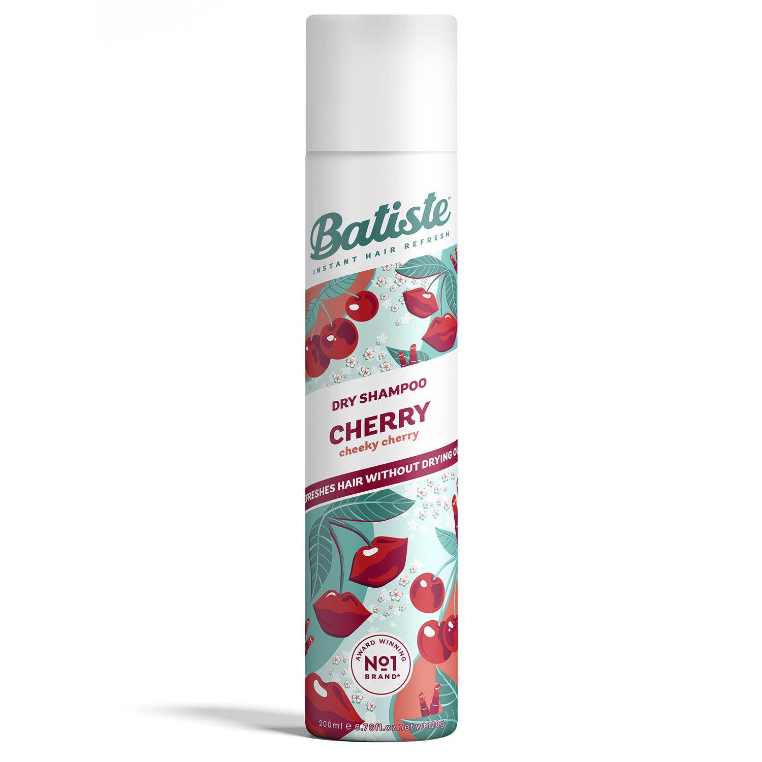 Batiste Сухой шампунь для волос Cherry с ароматом вишни, 200 мл. фото