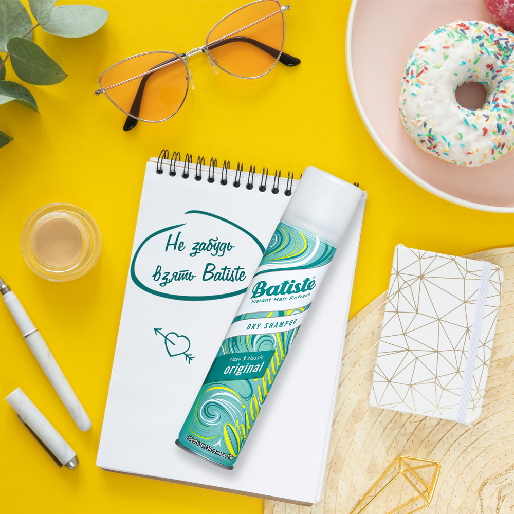 Батист Сухой шампунь Original , 400 мл (Batiste, Fragrance) фото 4