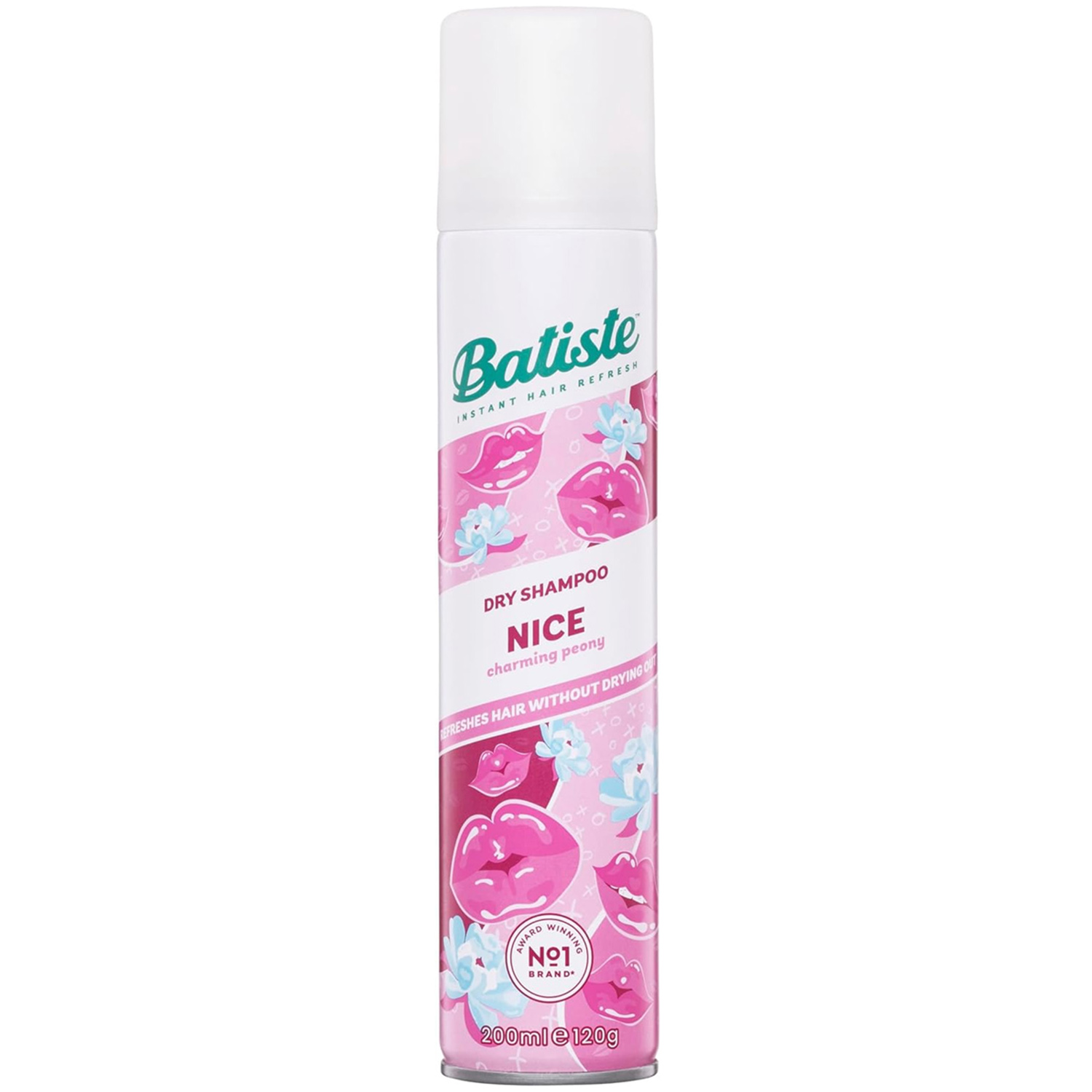 Batiste Сухой шампунь для волос Nice с фруктово-цветочным ароматом, 200 мл (Batiste, Fragrance)