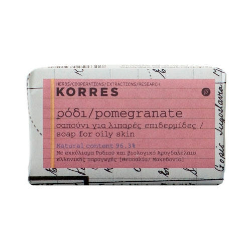 Мыло для лица для жирной кожи с гранатом 125 гр (Korres, Korres Мыло)