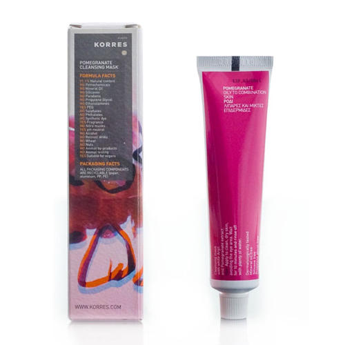 Коррес Очищающая маска с гранатом для жирной кожи 16 мл (Korres, Korres Ежедневное Очищение) фото 4