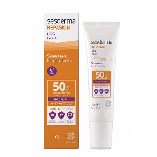 Сесдерма Солнцезащитное средство для губ REPASKIN Lips SPF 50, 15 мл (Sesderma, Repaskin) фото 0