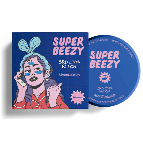 Супер Бизи Гидрогелевые патчи для глубокого увлажнения, 60 шт (Super Beezy, ) фото 0