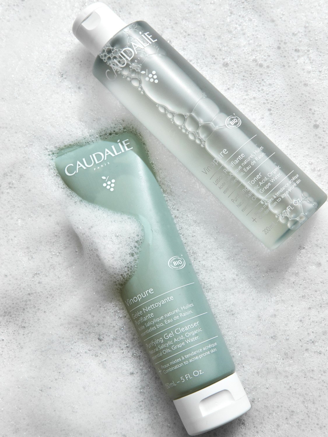 Кодали Очищающий гель для умывания для комбинированной кожи Purifying Gel Cleanser, 150 мл (Caudalie, Vinopure) Кодали Очищающий гель для умывания для комбинированной кожи Purifying Gel Cleanser, 150 мл (Caudalie, Vinopure) фото 5