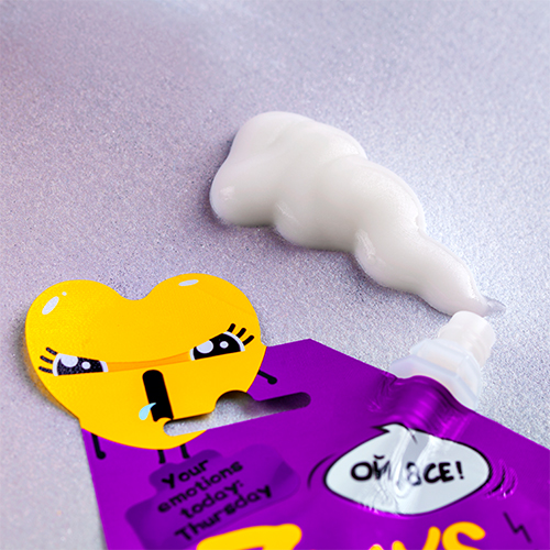  Пилинг-скатка для лица Для Взбалмошной и Игривой со Спелым Манго, 25 гр (7 Days, YOUR EMOTIONS TODAY) фото 1