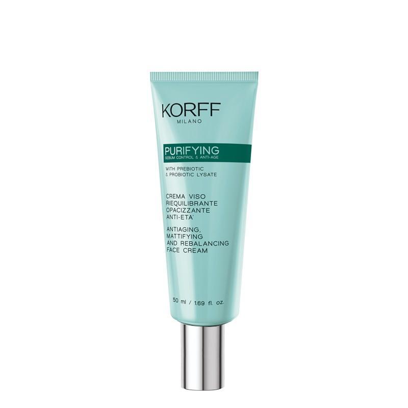 Корфф Матирующий крем против старения, 50 мл (Korff, Purifying) фото 0