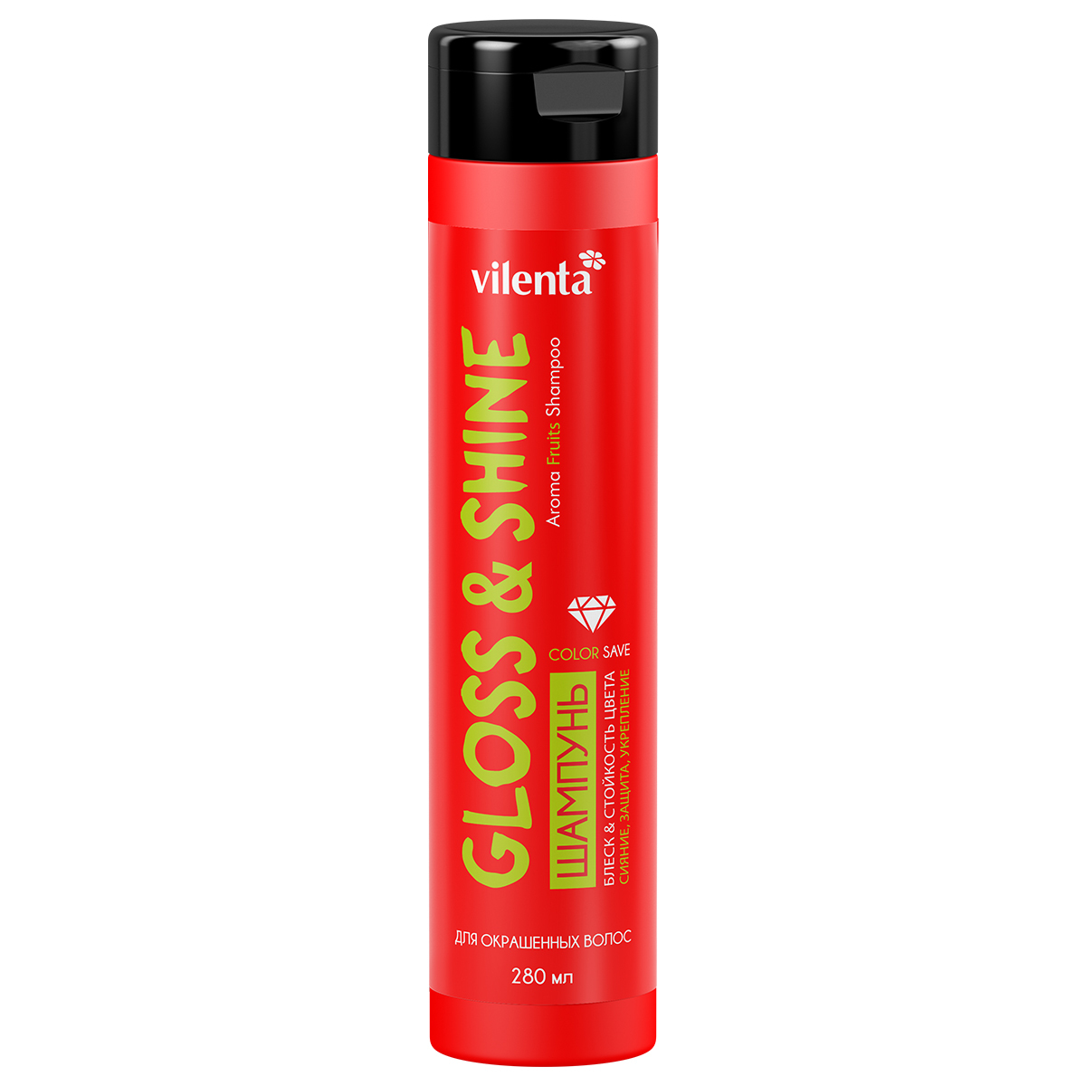

Vilenta Шампунь для окрашенных волос, 280 мл (Vilenta, Gloss&Shine), Gloss&Shine