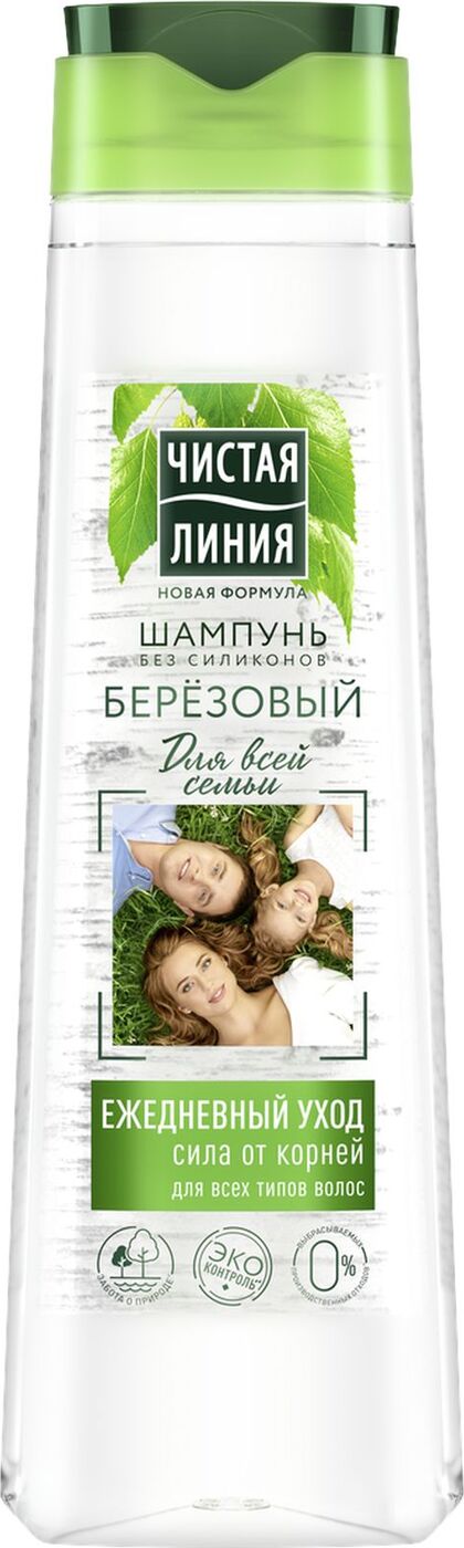  Шампунь Для всей семьи Берёза 400 мл (Концерн Калина, Уход за волосами) фото 0