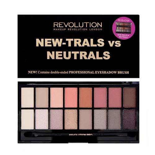 Палетка для теней Newtrals vs Neutrals Palette (Makeup Revolution, Глаза)