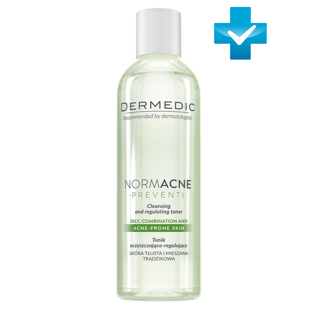 Купить Dermedic Очищающий тоник для жирной кожи Normacne, 200 мл (Dermedic, Normacne)