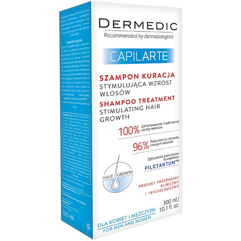 Dermedic КАПИЛАРТЕ Шампунь стимулирующий рост волос 300 мл (Dermedic, Capilarte)