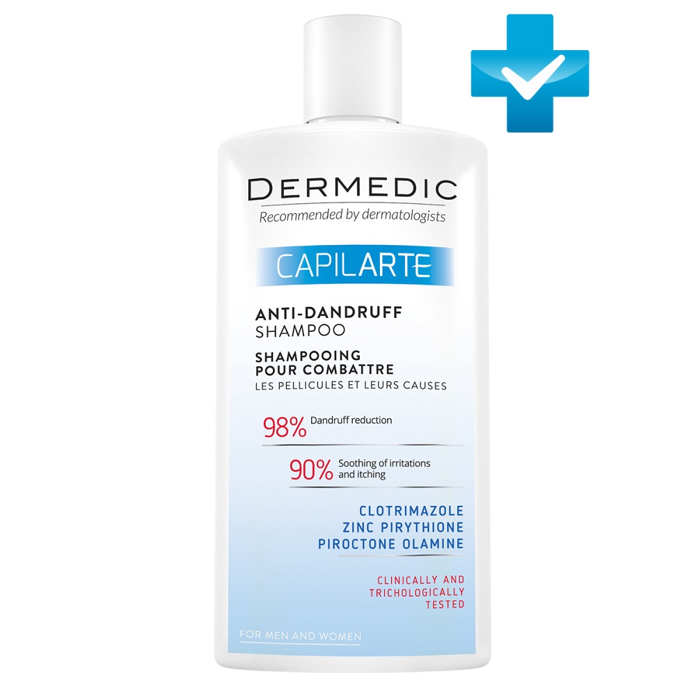 Dermedic Шампунь от перхоти Капиларте Anti-Dandruff Shampoo, 300 мл (Dermedic, Capilarte)