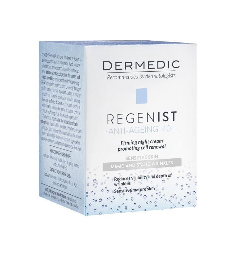 Dermedic РЕДЖЕНИСТ ARS 4 PHYTOHIAL Укрепляющий ночной крем для упругости кожи 50 г (Dermedic, Regenist)