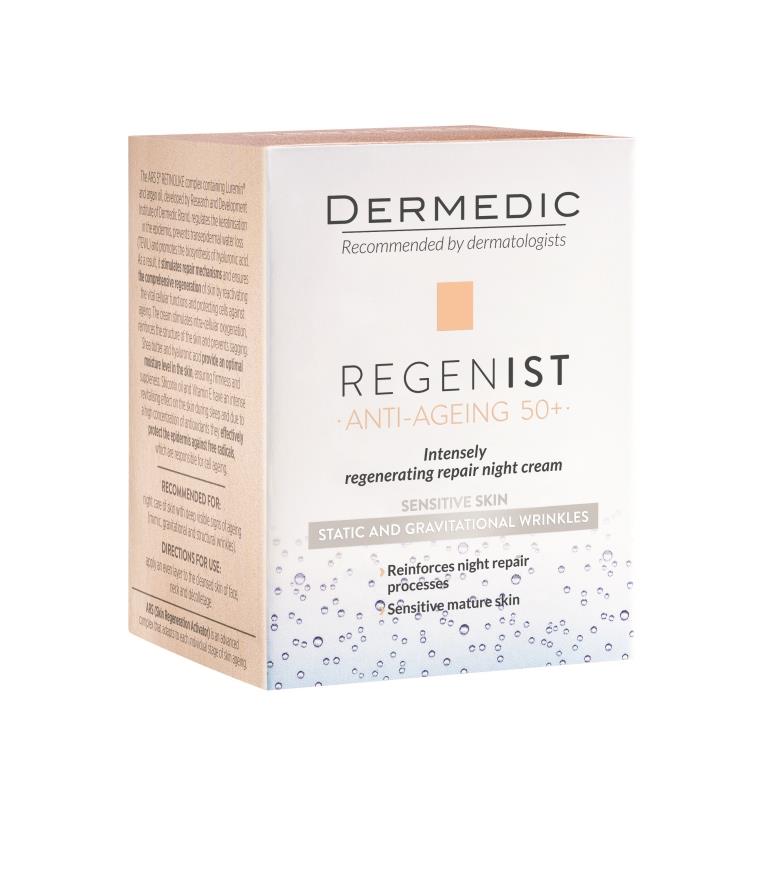 Dermedic РЕДЖЕНИСТ ARS 5 RETINOLIKE Ночной крем восстанавливающий упругость кожи 50 г (Dermedic, Regenist)
