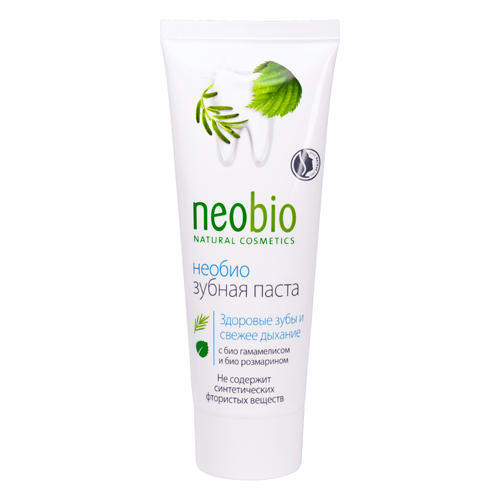 Необио Зубная паста без фтора 75 мл (Neobio, Зубные пасты) фото 0