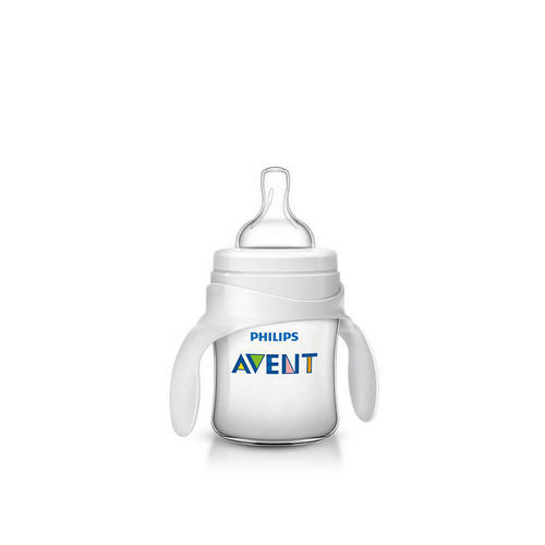 Avent Бутылочка из полипропилена с ручками (125 мл, 4мес+) (Avent, Classic+) фото отзывы