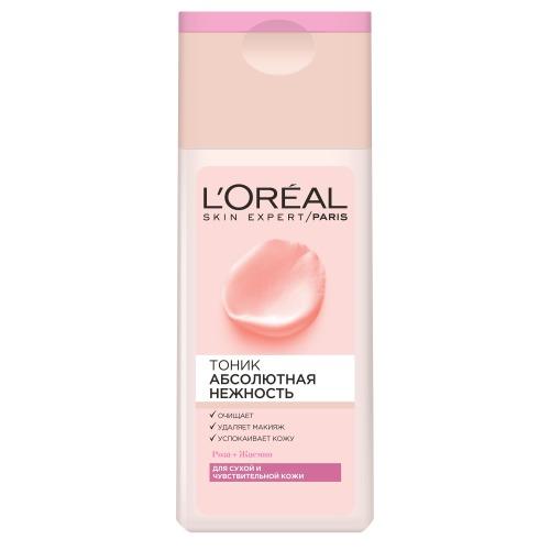 L’Oreal Тоник для сухой и чувствительной кожи Абсолютная нежность 200 мл (L’Oreal, Абсолютная нежность) фото отзывы