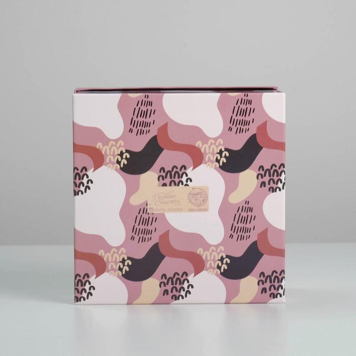  Коробка подарочная квадратная Girl 18 × 18 × 9,5 см (Подарочная упаковка, Коробки) фото 5