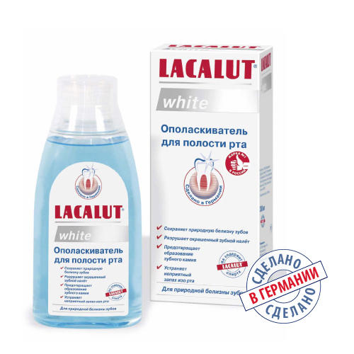 Лакалют Ополаскиватель Уайт 300 мл (Lacalut, Ополаскиватели) фото 0