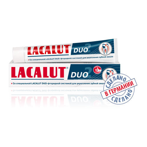 Lacalut Зубная паста Дуо 75 мл (Lacalut, Зубные пасты)