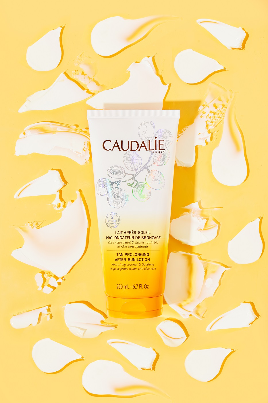 Кодали Лосьон для тела усилитель после загара, увлажняющий и успокаивающий, 200 мл (Caudalie, Sun care) фото 2