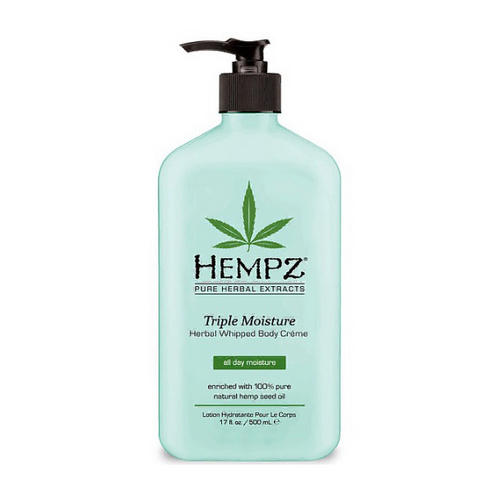 Hempz Молочко для тела тройное увлажнение Herbal Body Triple Moisture, 500 мл (Hempz, Тройное увлажнение) hempz растительный шампунь triple moisture replenishing shampoo 250 мл hempz тройное увлажнение
