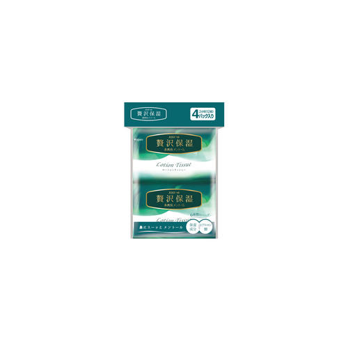 Элеар Салфетки бумажные Lotion Tissue Mentol, 14 шт (Elleair, Lotion Tissue) фото 0