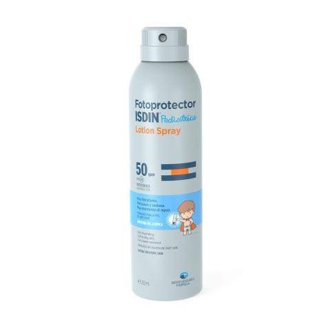  прей солнцезащитный для детей Fotoprotector ISDIN Pediatrics SPF50+ / Transparent Spray Wet Skin 250мл (ISDIN, Fotoprotector) фото 0