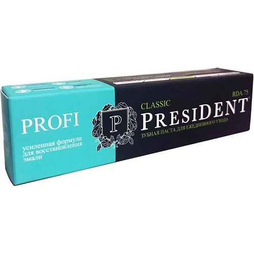 Президент Зубная паста для ежедневного ухода, 100 мл (President, Classic) фото 0
