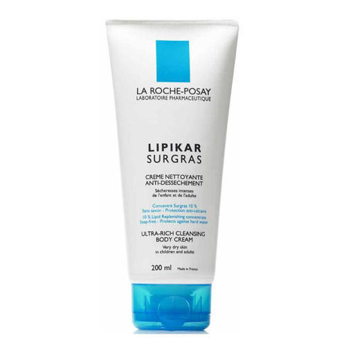 Ля Рош Позе Очищающющее средство, обогащенное липидами Surgras 200 мл (La Roche-Posay, Lipikar) фото 0