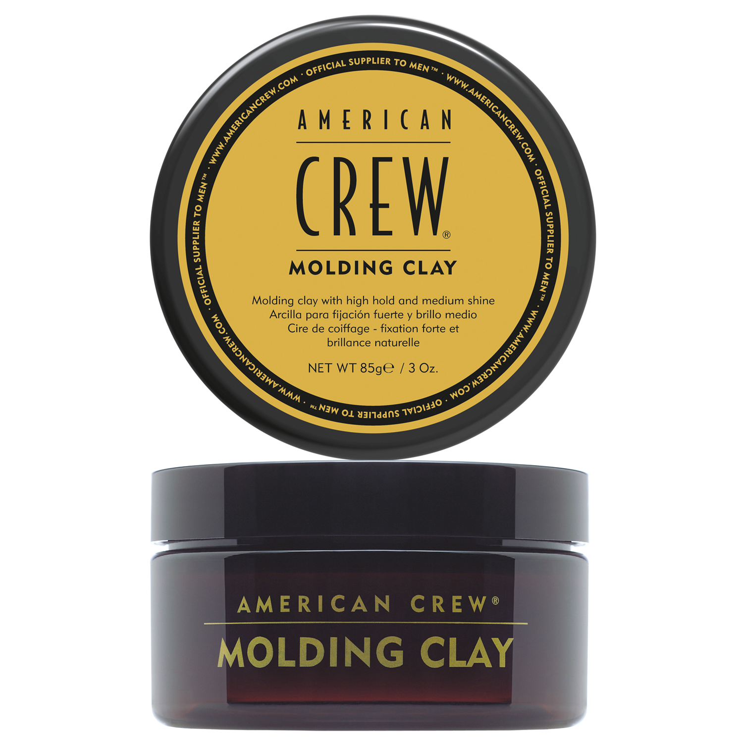 American Crew Моделирующая глина для укладки волос сильной фиксации Molding Clay, 85 г (American Crew, Styling)