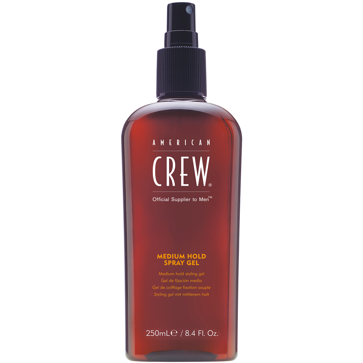 American Crew Спрей-гель для волос средней фиксации Medium Hold Spray Gel, 250 мл (American Crew, Styling) american crew spray gel medium hold 8 4 fl oz 250 ml