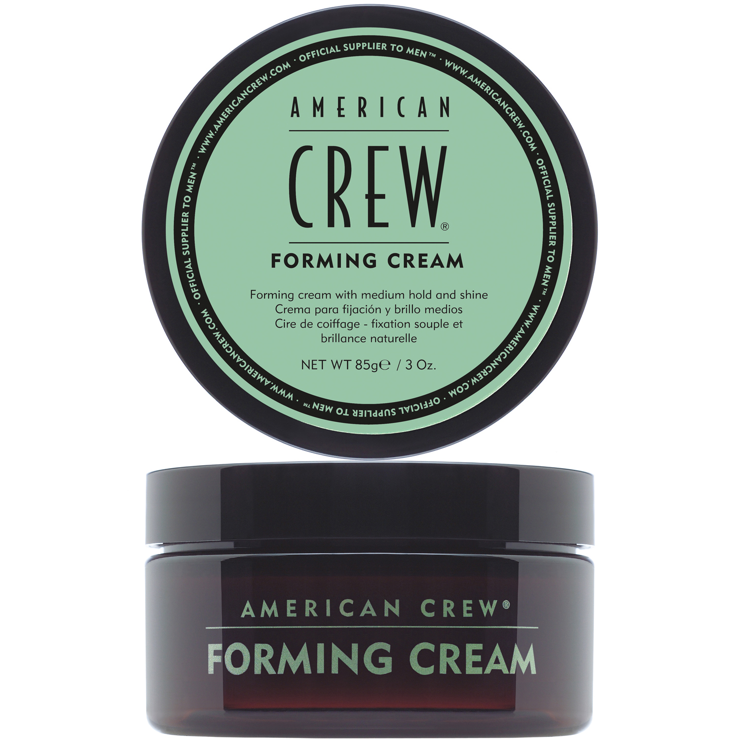 American Crew Средство для укладки средней фиксации со средним уровнем блеска Forming Cream, 85 мл (American Crew, Styling) крем со средней фиксацией для укладки волос forming cream american crew 85 г