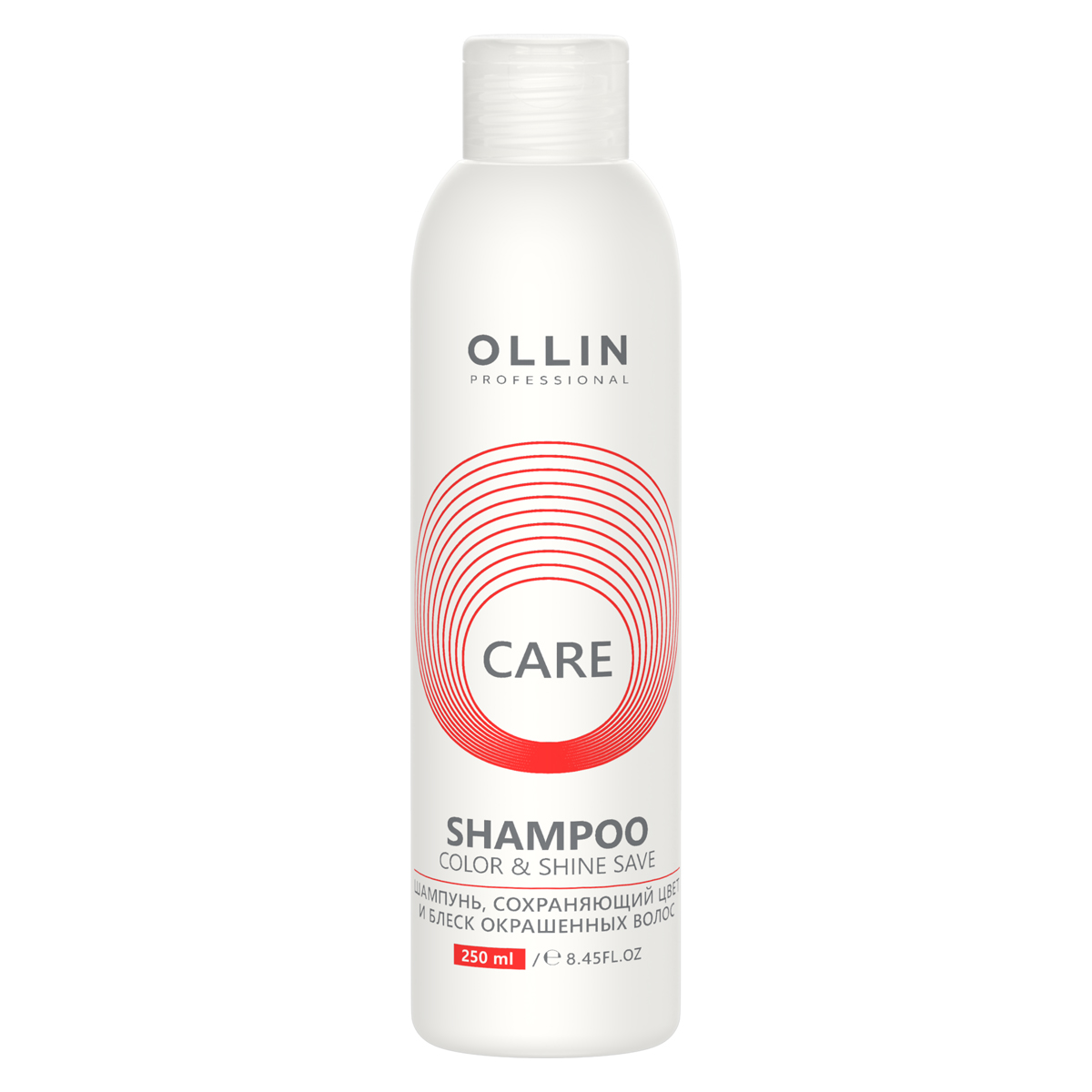 Ollin Professional Шампунь, сохраняющий цвет и блеск окрашенных волос, 250 мл (Ollin Professional, Care)