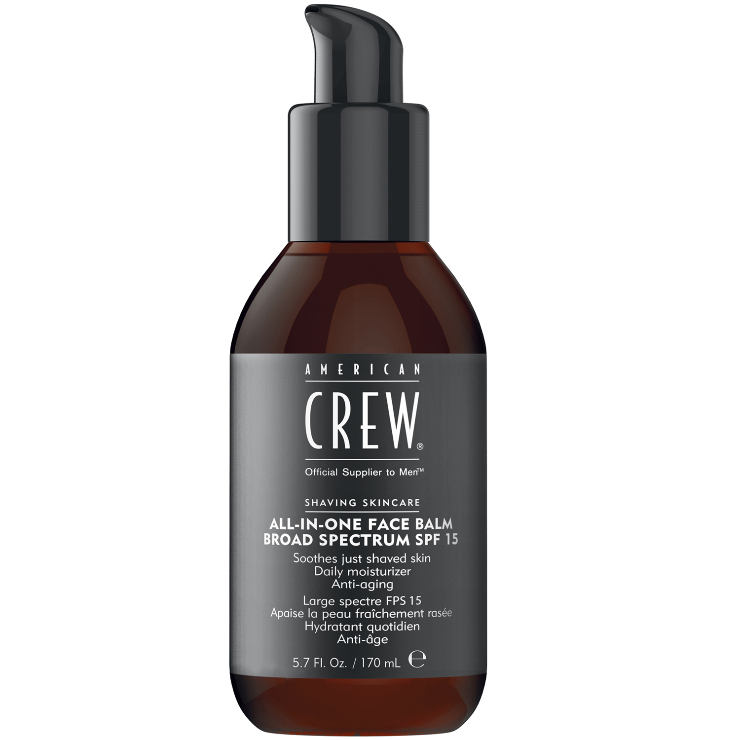 Американ Крю Увлажняющий бальзам для лица All-In-One Face Balm SPF 15, 170 мл (American Crew, Shave) фото 0