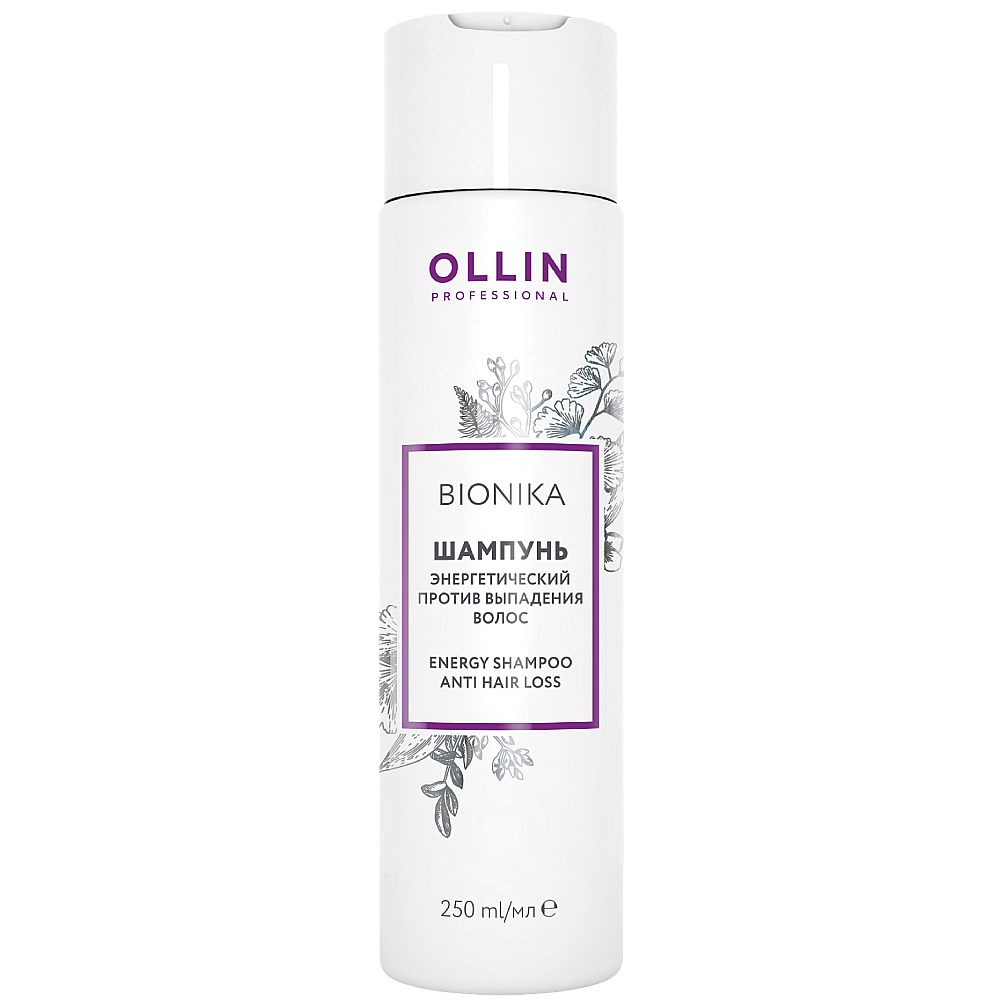 Ollin Professional Энергетический шампунь от выпадения волос, 250 мл (Ollin Professional, BioNika)