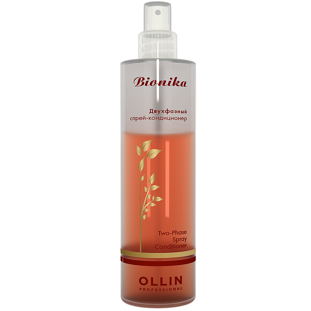 Оллин Професионал Двухфазный спрей-кондиционер, 250 мл (Ollin Professional, BioNika) фото 1