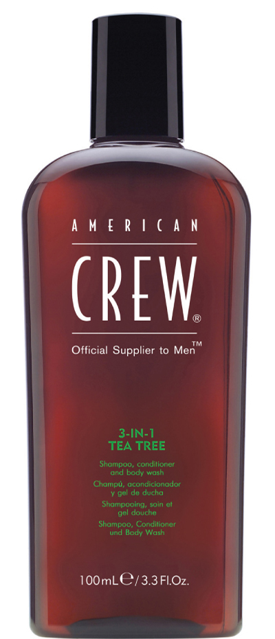 Американ Крю Средство для волос 3 в 1 чайное дерево 100 мл (American Crew, Hair&Body) фото 0